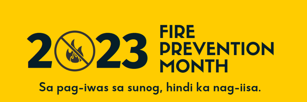 fire prevention month